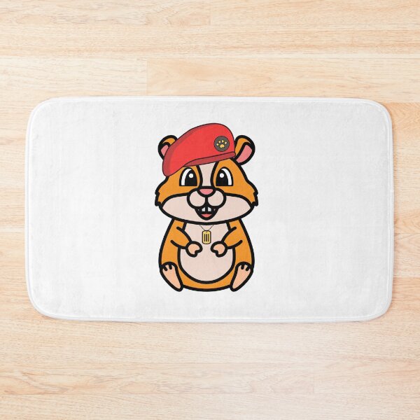 Item preview, Cute Red Beret Hamster designed and sold by Pet Station.