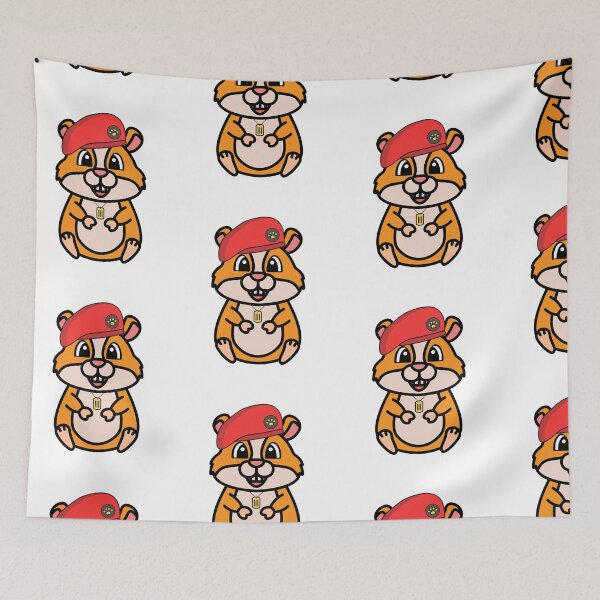 Item preview, Cute Red Beret Hamster designed and sold by Pet Station.