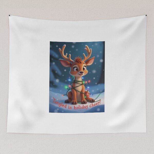Artikelvorschau, Winter Wonderland Reindeer entworfen und verkauft von ArtCreator2023.