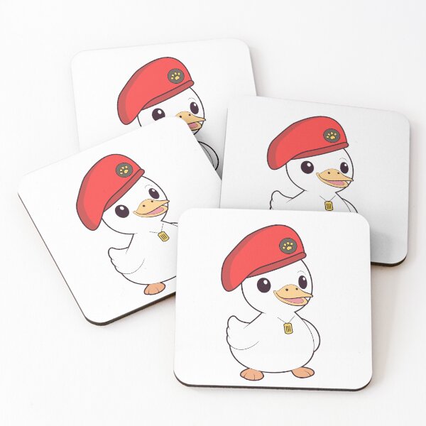 Item preview, Cute Red Beret Duck designed and sold by Pet Station.