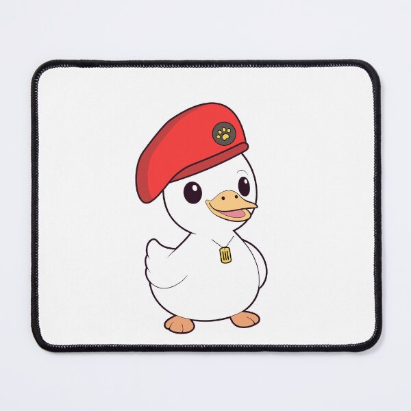 Item preview, Cute Red Beret Duck designed and sold by Pet Station.