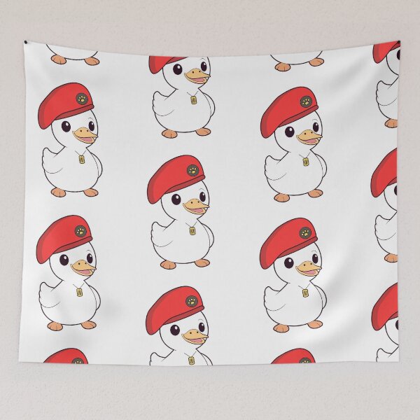 Item preview, Cute Red Beret Duck designed and sold by Pet Station.