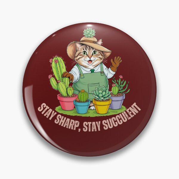 Item preview, Stay Sharp, Stay Succulent designed and sold by Kolekzion.