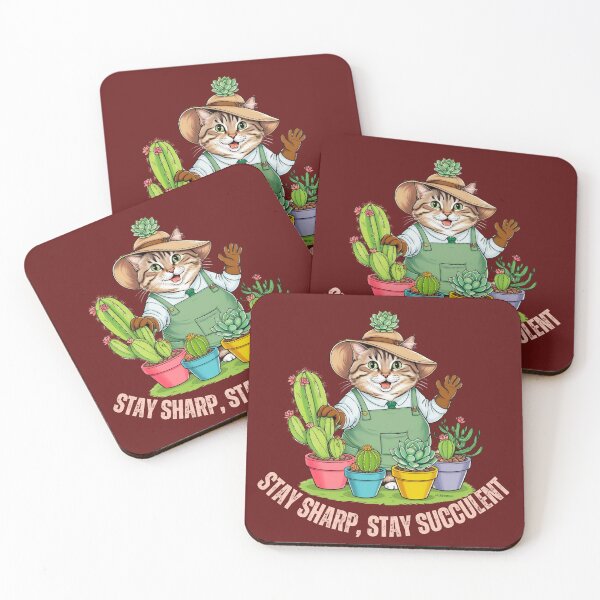 Item preview, Stay Sharp, Stay Succulent designed and sold by Kolekzion.