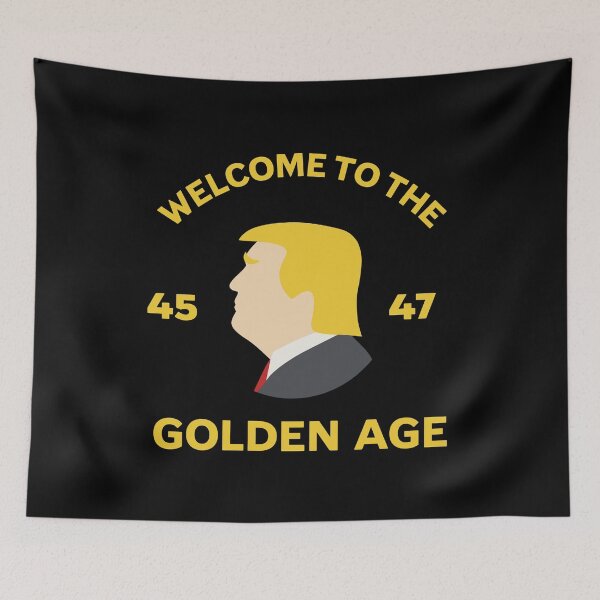 Item preview, Golden age Donald Trump designed and sold by ValentinaHramov.
