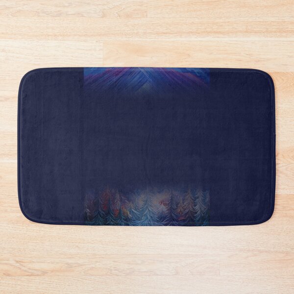 Item preview, Mystic Winter Night | Mountain Pine Forest Landscape Art designed and sold by cabana.space.