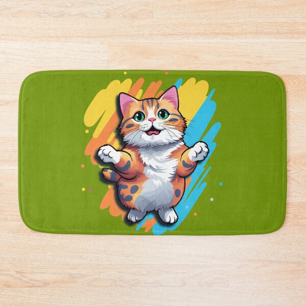 Item preview, Jumping cat designed and sold by IreneRuya.