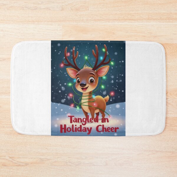 Item preview, The Joy of Christmas in Reindeer Style designed and sold by ArtCreator2023.