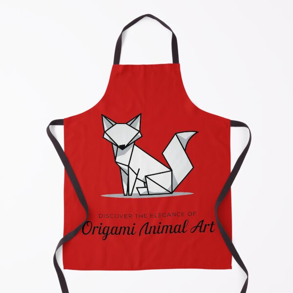 Item preview, Minimalist Origami Fox - Elegant Japanese Art designed and sold by ObjCrea123.