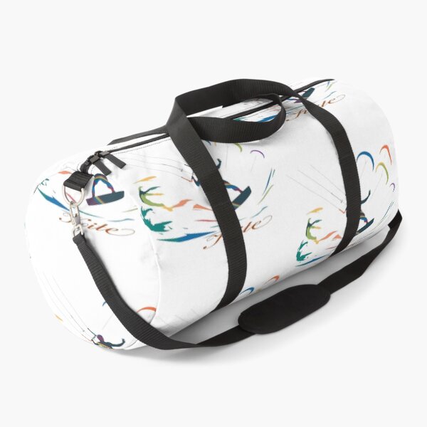 Item preview, Kitesurfer silhouette in multicolor designed and sold by StyleFused.