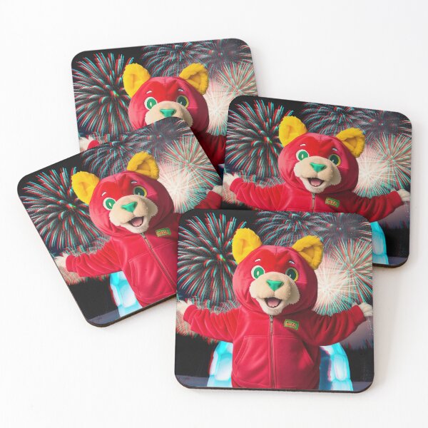 Item preview, New Year greetings monster (3D red-cyan) designed and sold by Leo-Fein.
