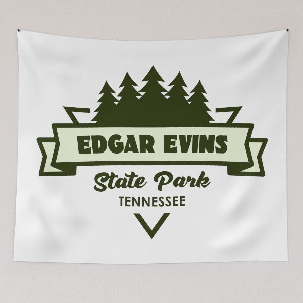 Item preview, Edgar Evins State Park Tennessee Trees And Ribbon designed and sold by bivenart.