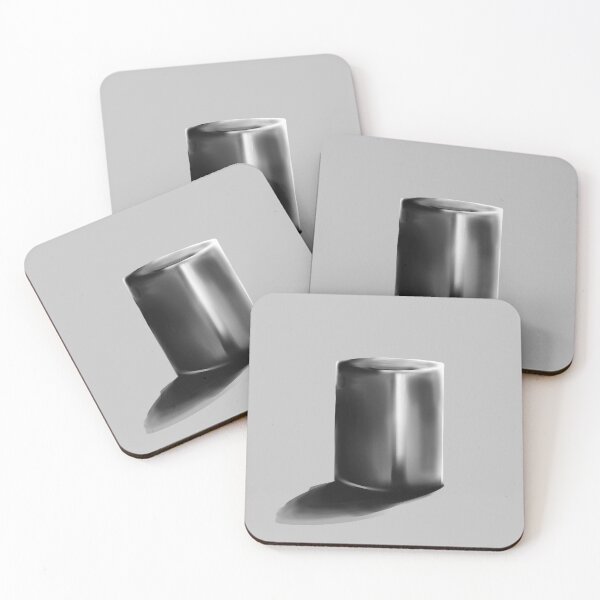 Item preview, Semi-realistic grey scale Cylindrical designed and sold by Wish Design.