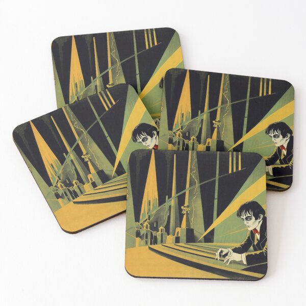 Item preview, The Cabinet of Dr Caligari vintage illustration designed and sold by Vintage Designs +.