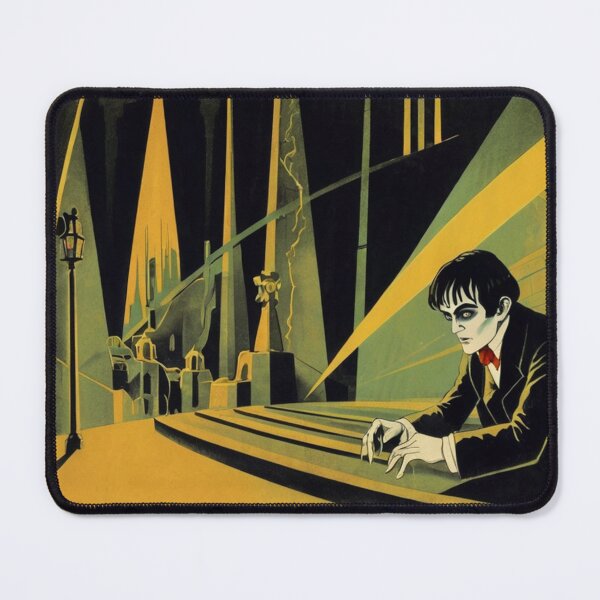 Item preview, The Cabinet of Dr Caligari vintage illustration designed and sold by Vintage Designs +.