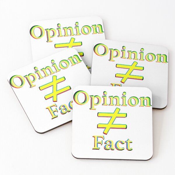 Item preview, Opinion ≠ Fact designed and sold by Zendragon-Store.