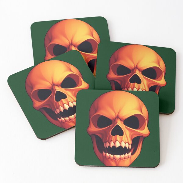 Item preview, Screaming Orange Skull designed and sold by hauntedtees.