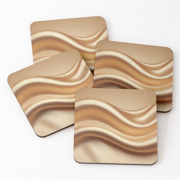 Item preview, Golden Silk: Seamless Elegance in Every Detail, Unique designed and sold by villacreativa.