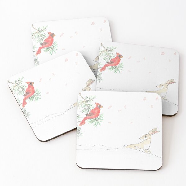 Item preview, Cardinal and hare designed and sold by GiselleSellier.