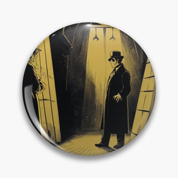 Item preview, The Cabinet of Dr Caligari vintage illustration designed and sold by Vintage Designs +.