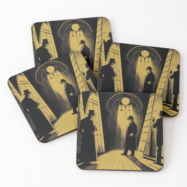 Item preview, The Cabinet of Dr Caligari vintage illustration designed and sold by Vintage Designs +.