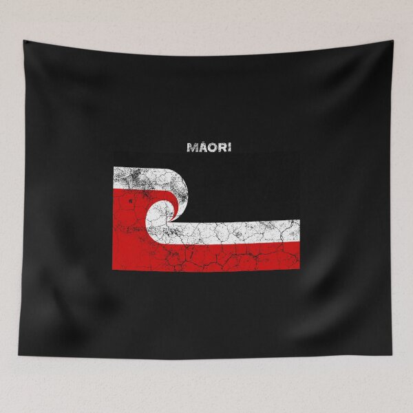 Artikelvorschau, Vintage Maori Flag, Māori people Flag entworfen und verkauft von Flag Outfit.