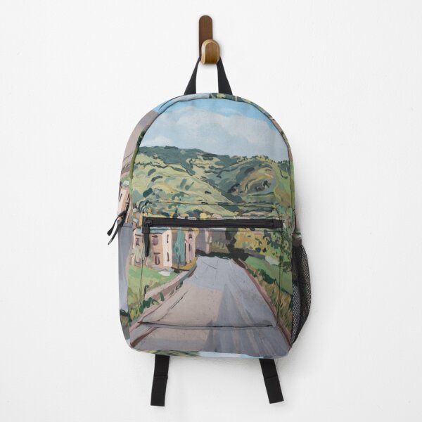 Item preview, Charming French Countryside Road - Pastel Village Landscape Art designed and sold by CARRAANN.