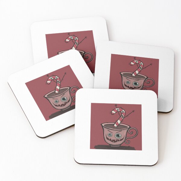 Item preview, Devilish mug drowning a Christmas candy cane designed and sold by HappyRiri.
