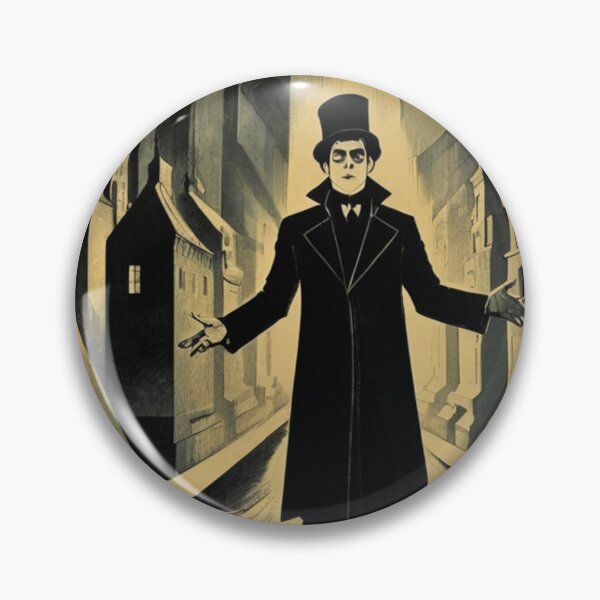 Item preview, The Cabinet of Dr Caligari vintage illustration designed and sold by Vintage Designs +.