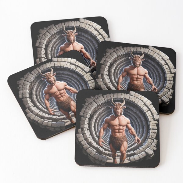 Item preview, Minotaur in the Labyrinth designed and sold by czarnyfeniks.