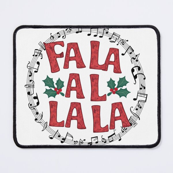 Item preview, "Fa La La La La: Festive Carol Design" designed and sold by LordsRRR.