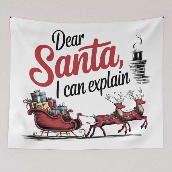 Item preview, Dear Santa I can explain  designed and sold by NEWFASHION90.