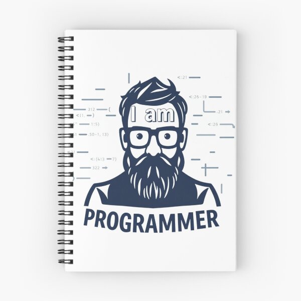Item preview, I Am Programmer: Code Snippets T-Shirt Design designed and sold by BlackBlazent.