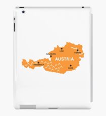 austria map iPad Case/Skin