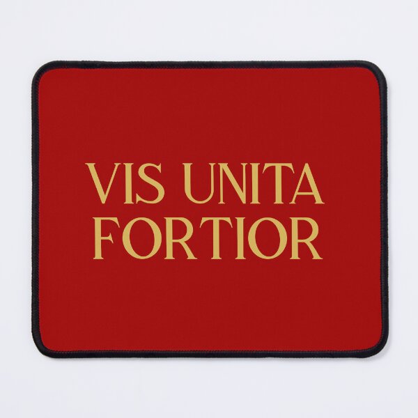 Item preview, Vis Unita Fortior gold designed and sold by VRedBaller.