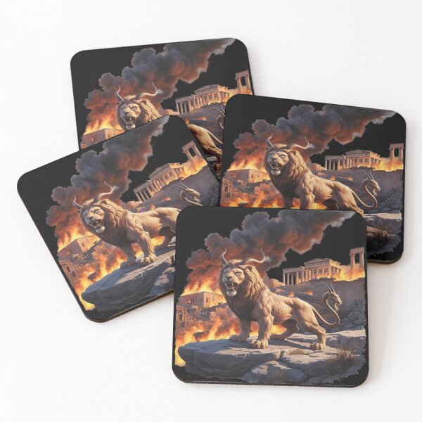 Item preview, Chimera and the Burning Village designed and sold by czarnyfeniks.