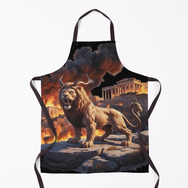 Item preview, Chimera and the Burning Village designed and sold by czarnyfeniks.
