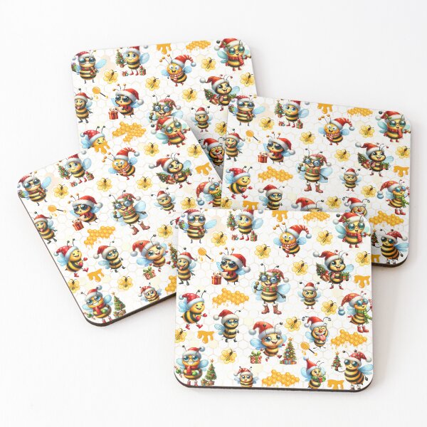 Item preview, Christmas Funny Bee designed and sold by Lecturarte.