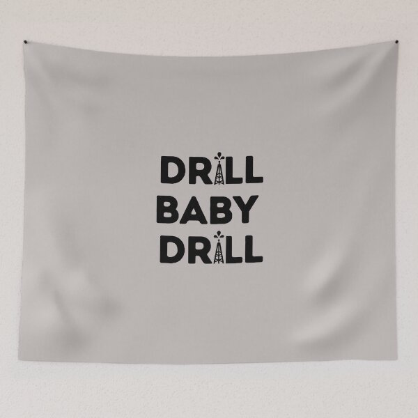 Item preview, Drill Baby Drill - Bold Energy Statement designed and sold by PoliticalArtist.