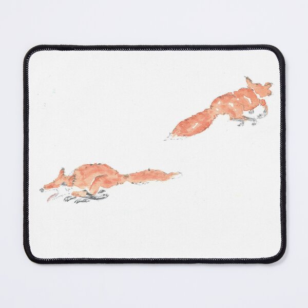 Item preview, Two foxes running designed and sold by GiselleSellier.