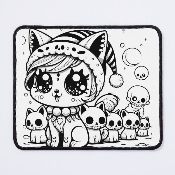 Item preview, Creepy catmas elves designed and sold by BelovedExile.