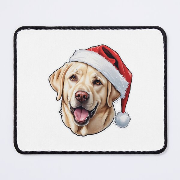 Item preview, Christmas Cheer with a Labrador Retriever designed and sold by BaakaDesigns.