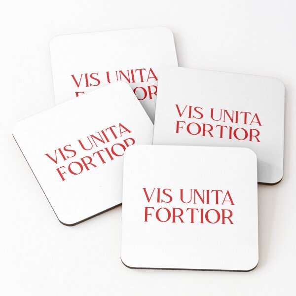 Item preview, Vis Unita Fortior red 2 designed and sold by VRedBaller.
