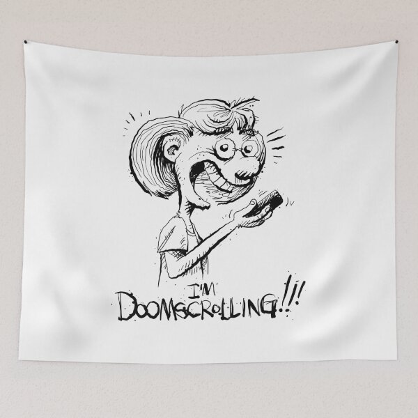 Item preview, Doomscrolling designed and sold by essence-of-fred.