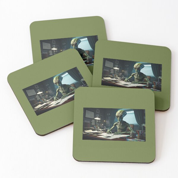 Item preview, Alien Administrative Assistant  designed and sold by CAD-Ent.