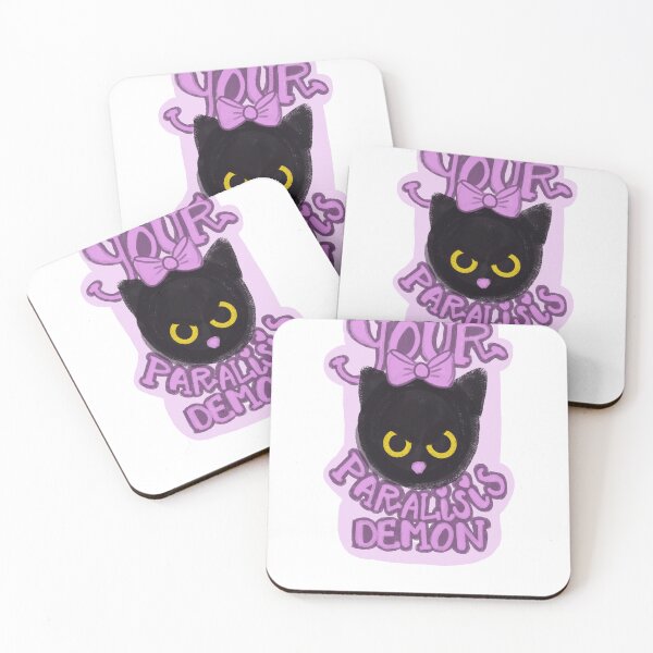 Item preview, cute cat paralysis demon designed and sold by idhrart.