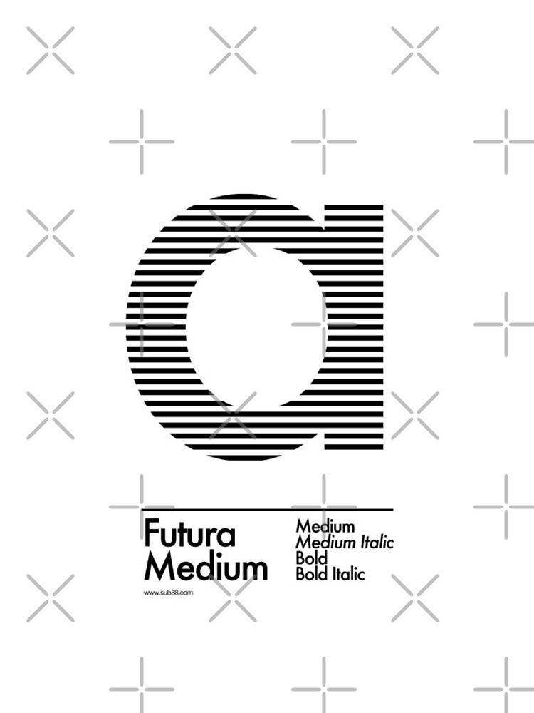 The Letter a Futura Type by sub88