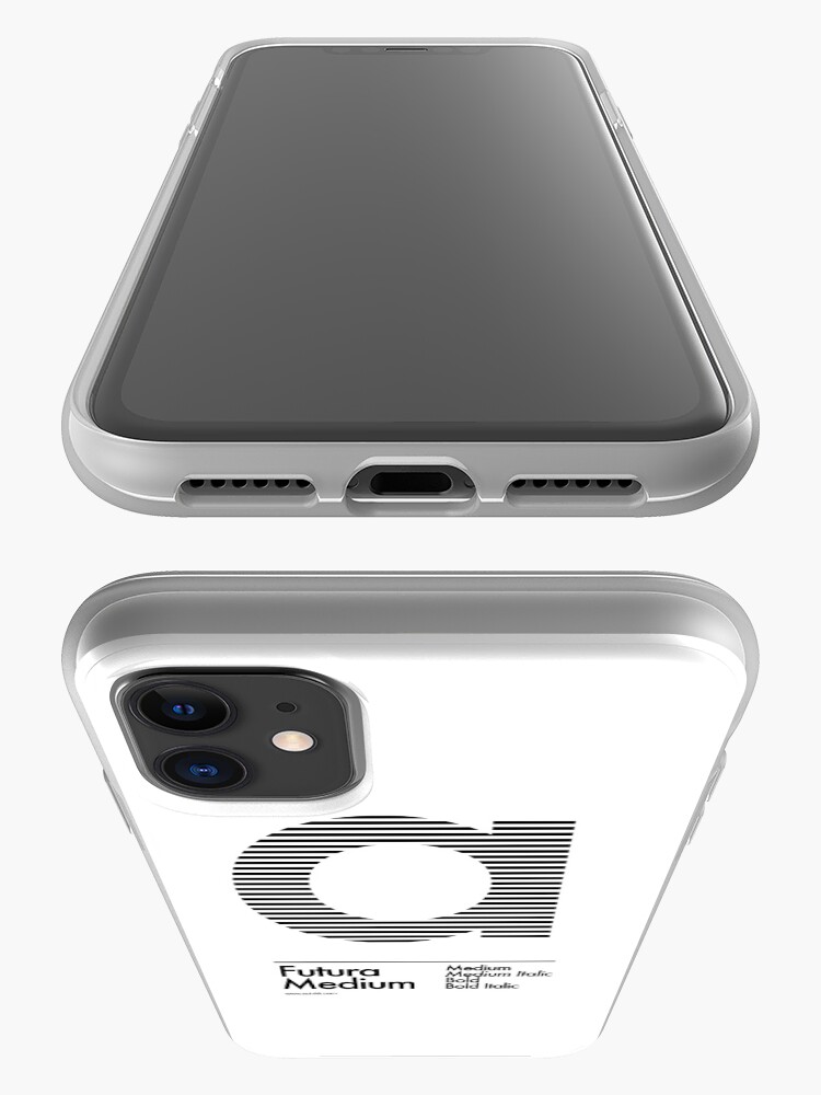 Alternate view of The Letter a Futura Type iPhone Case & Cover