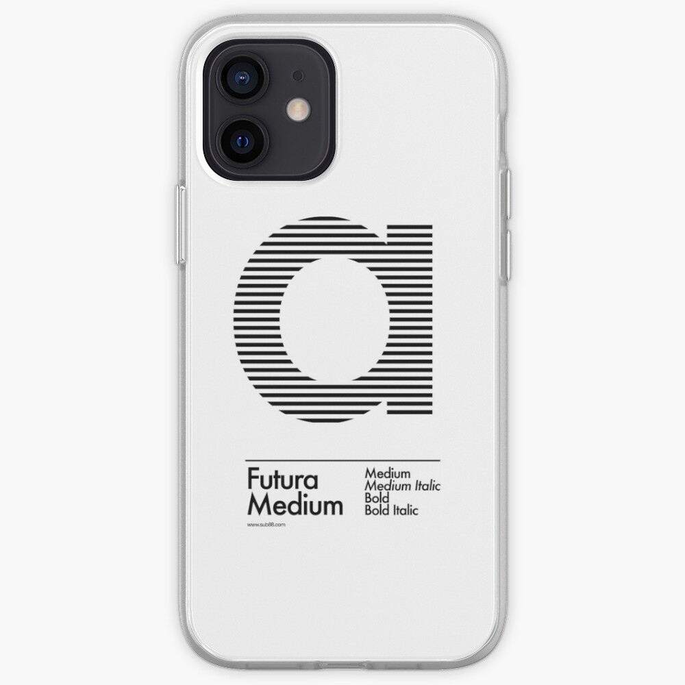The Letter a Futura Type iPhone Case & Cover