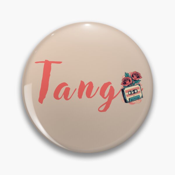 Item preview, Tango milonga dancer gif illustration cassette retro style designed and sold by La Loca.